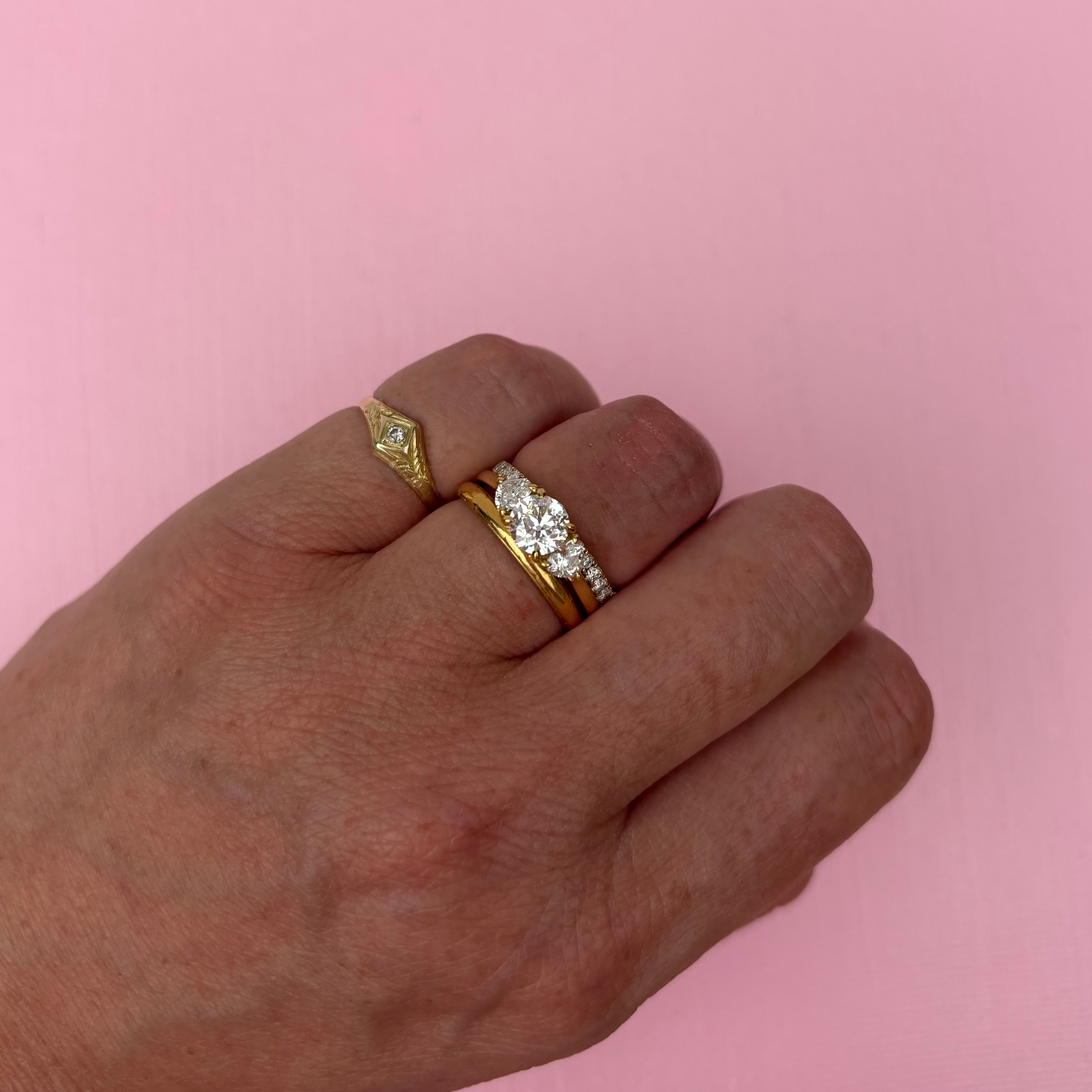 22ct gold ring