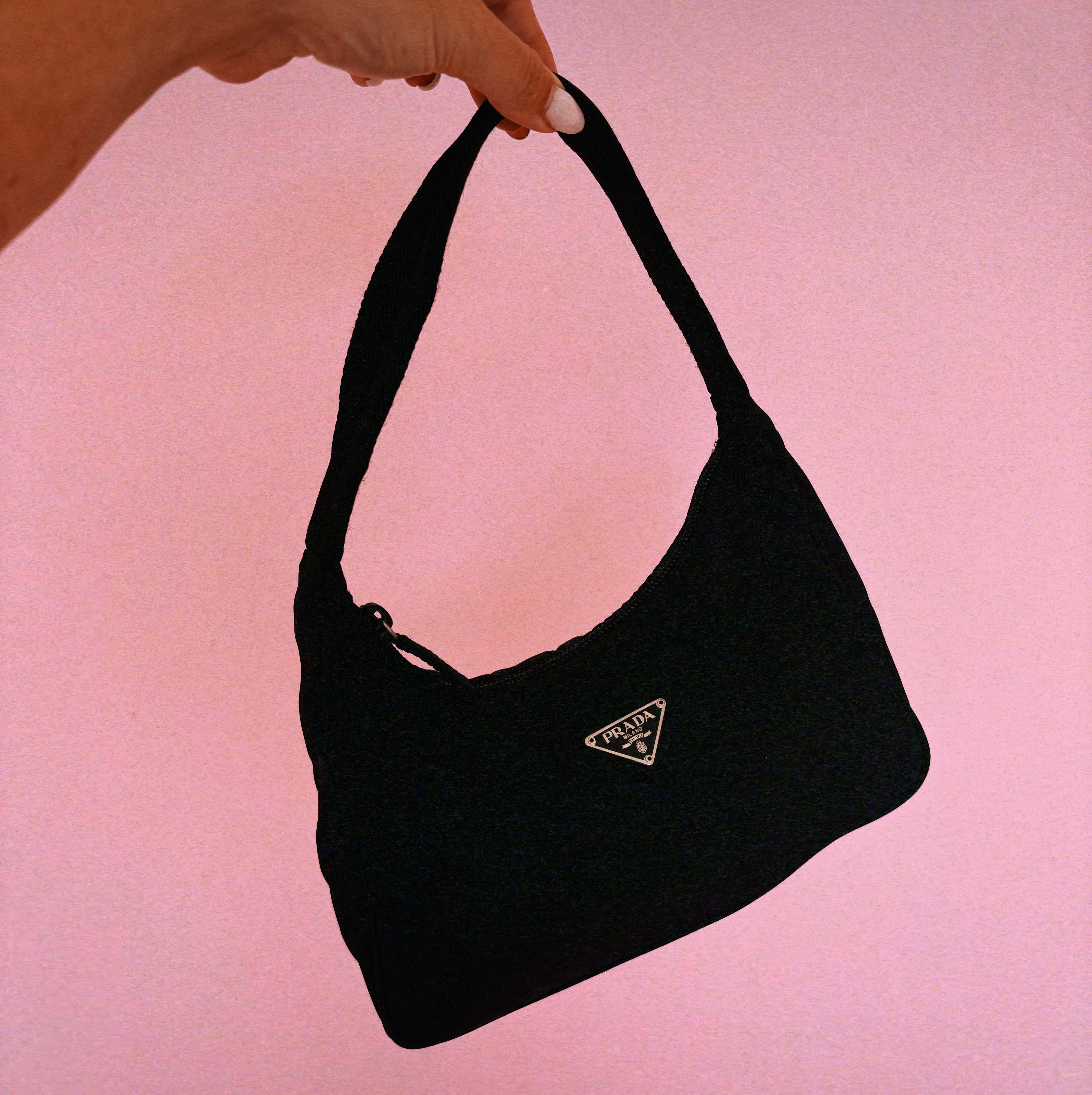 Prada black shoulder bag