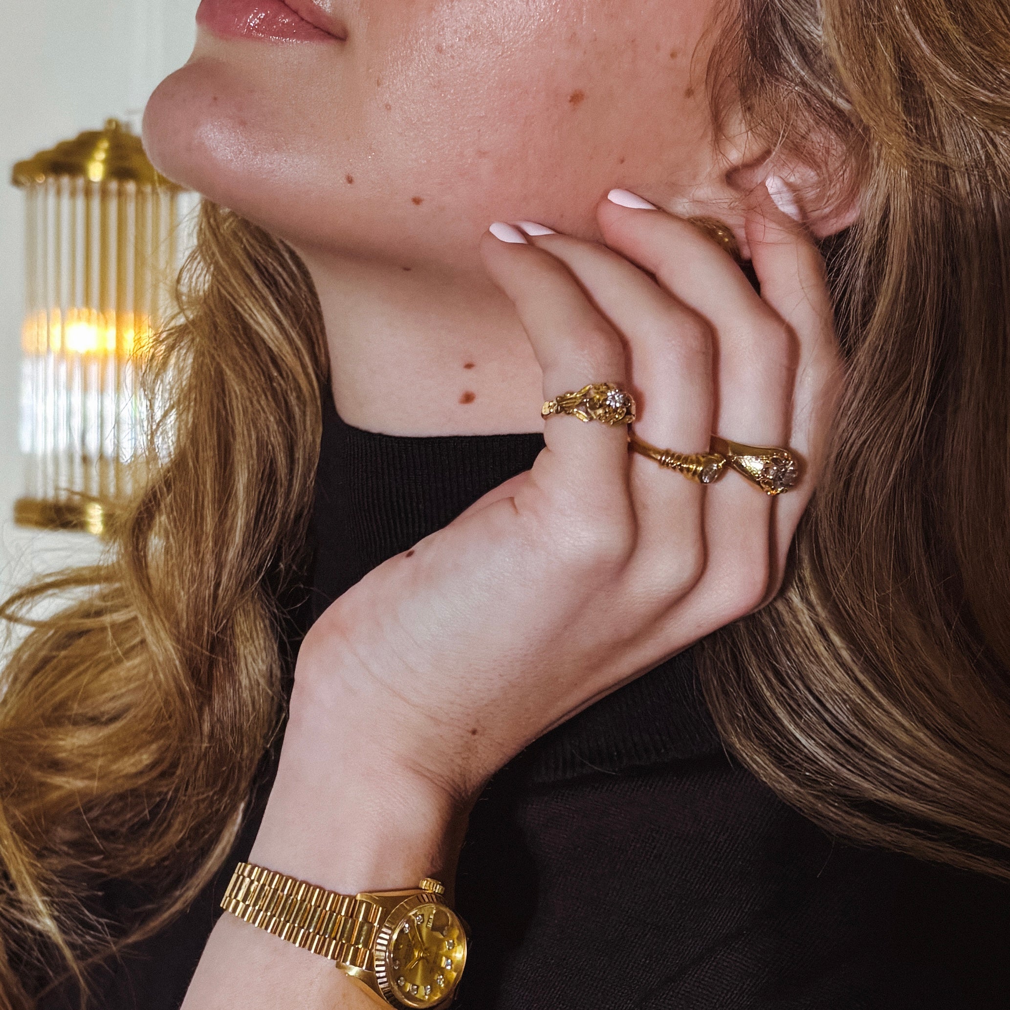 18ct gold 0.95ct diamond ring