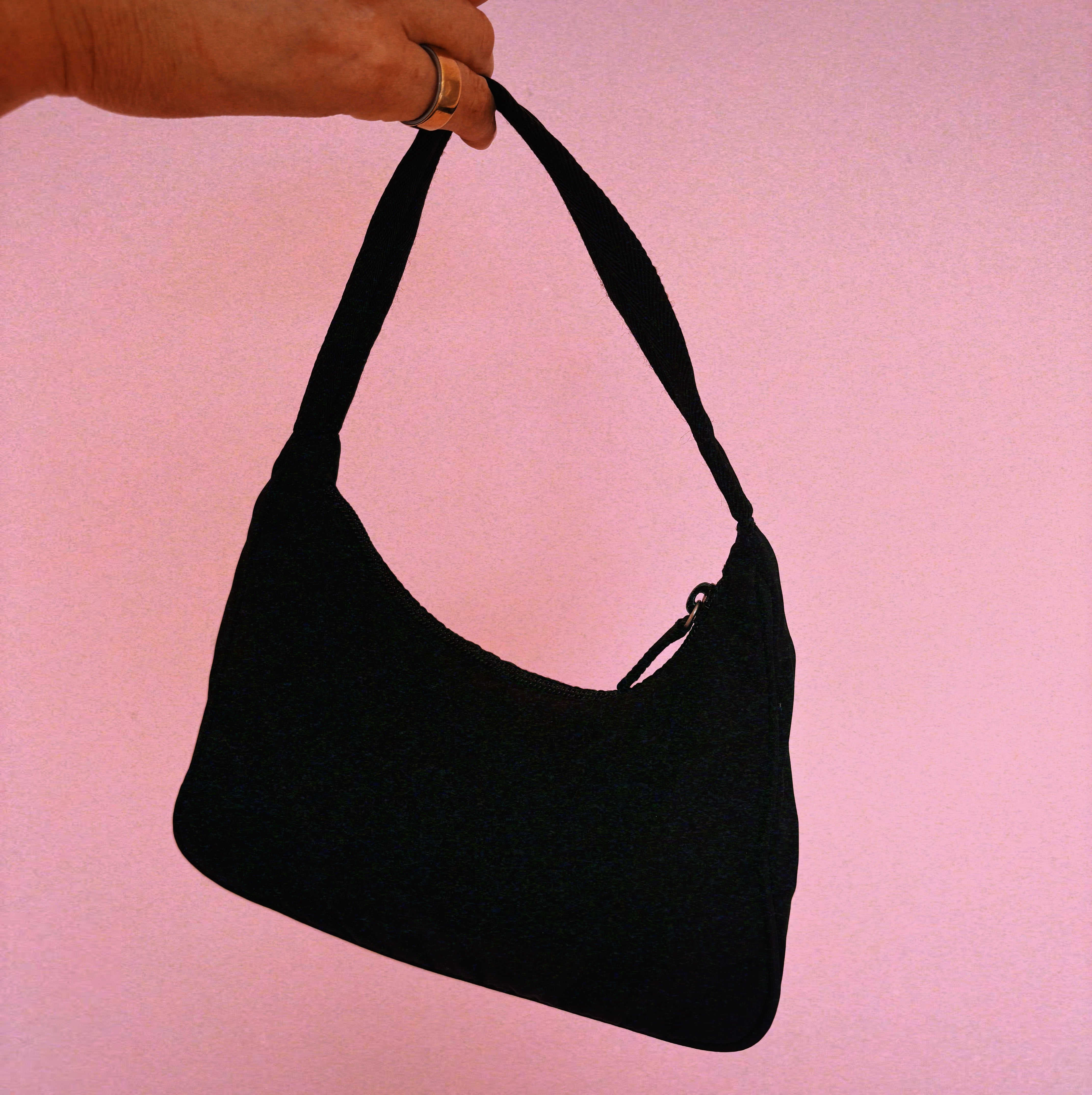 Prada black shoulder bag