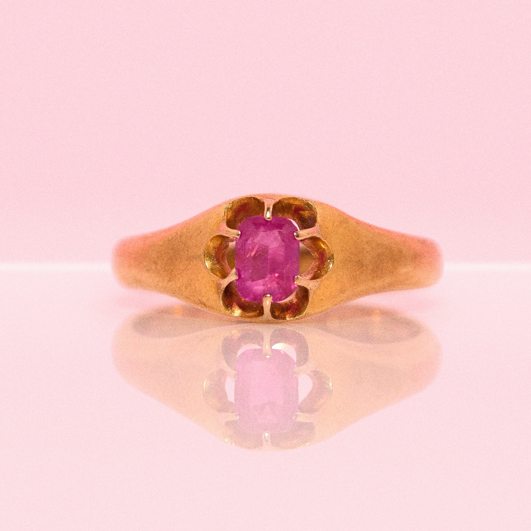 18ct gold ruby ring from 1941