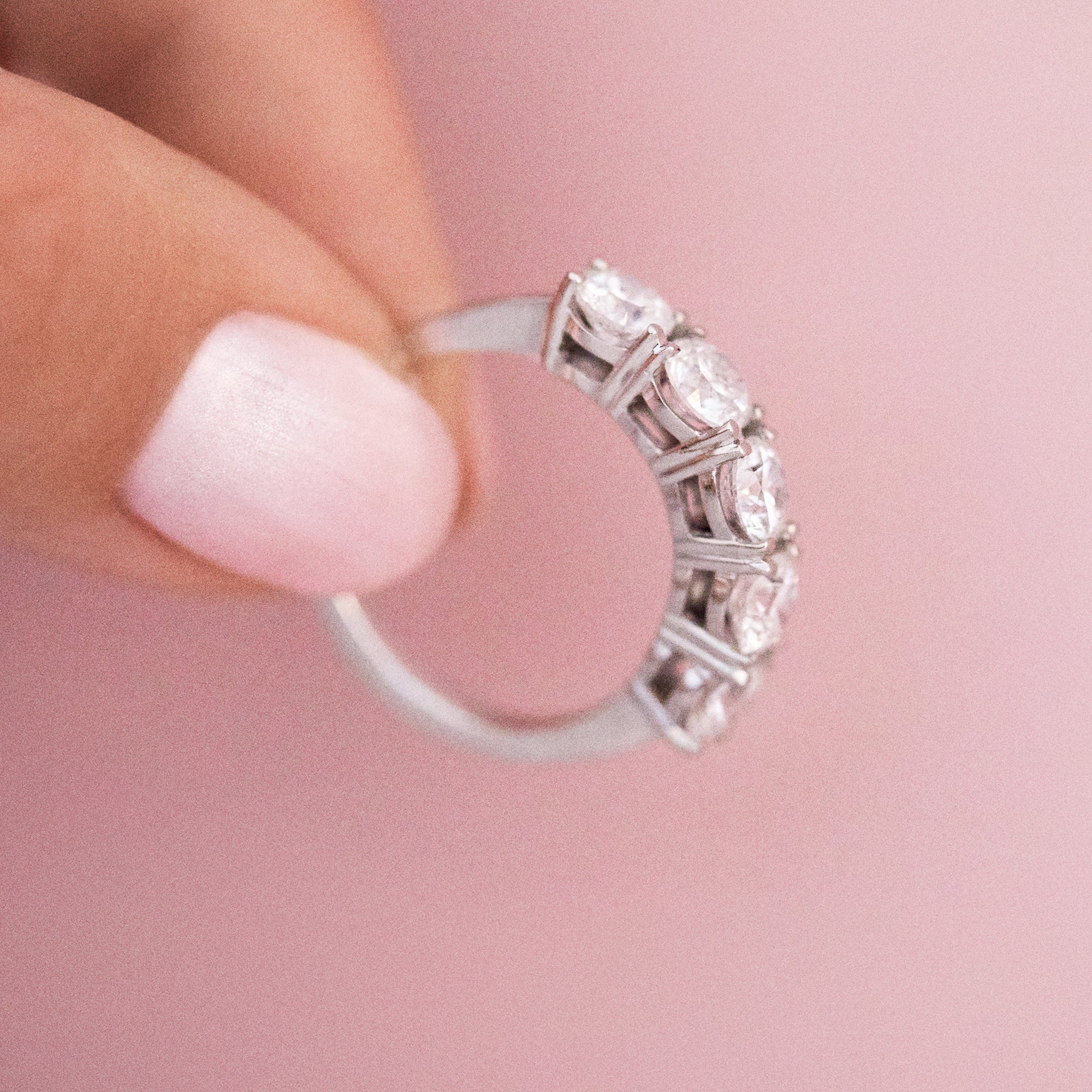 18ct white gold 2.0ct diamond ring (made to order)