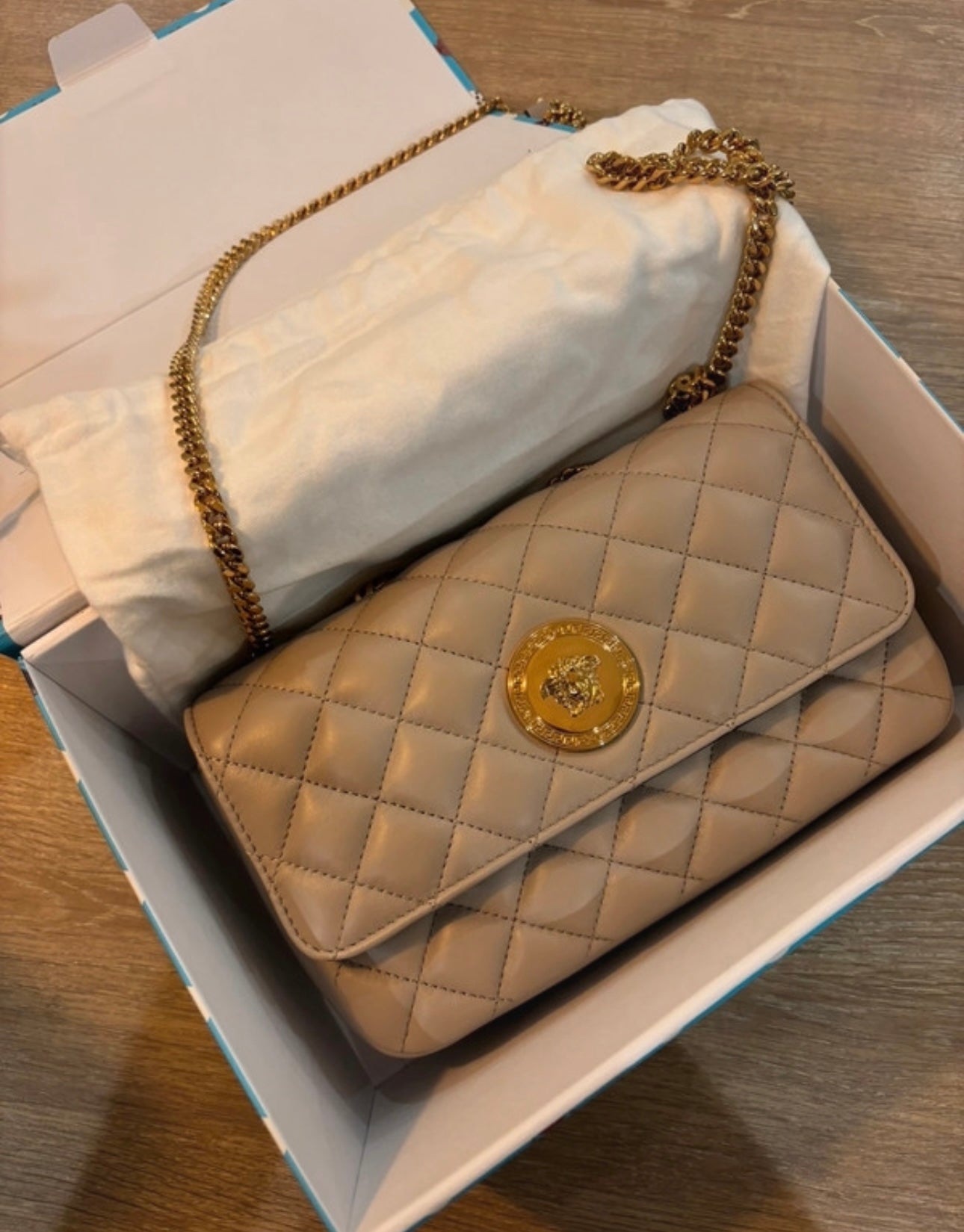 Quilted Medusa Versace bag BRAND NEW