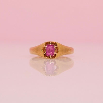 18ct gold ruby ring from 1941