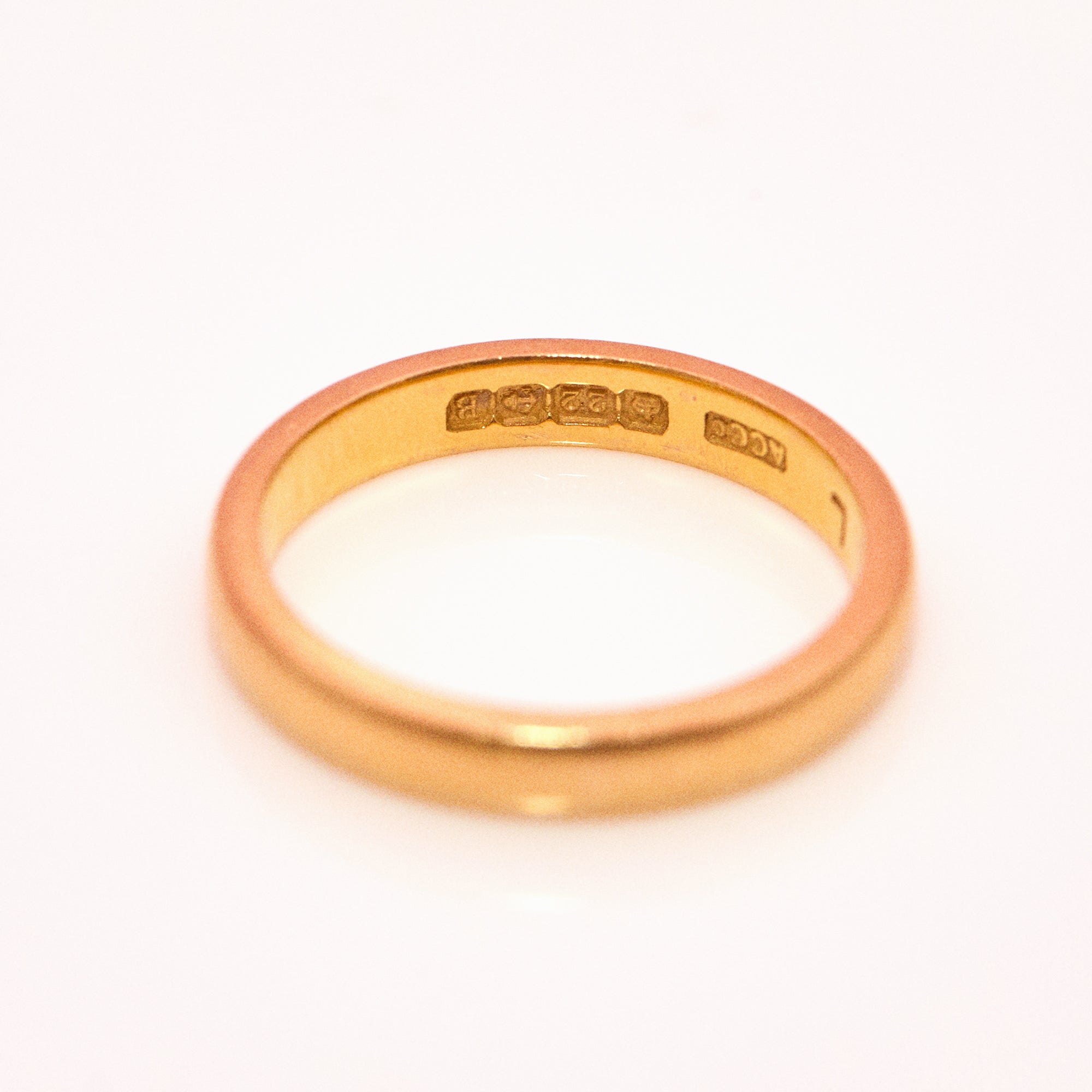 22ct gold ring from 1926