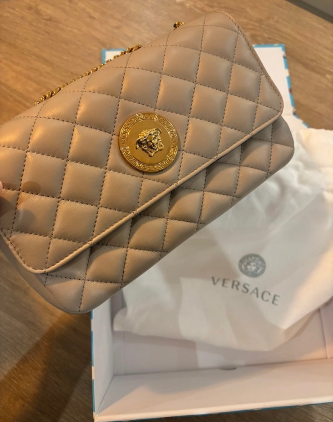 Quilted Medusa Versace bag BRAND NEW