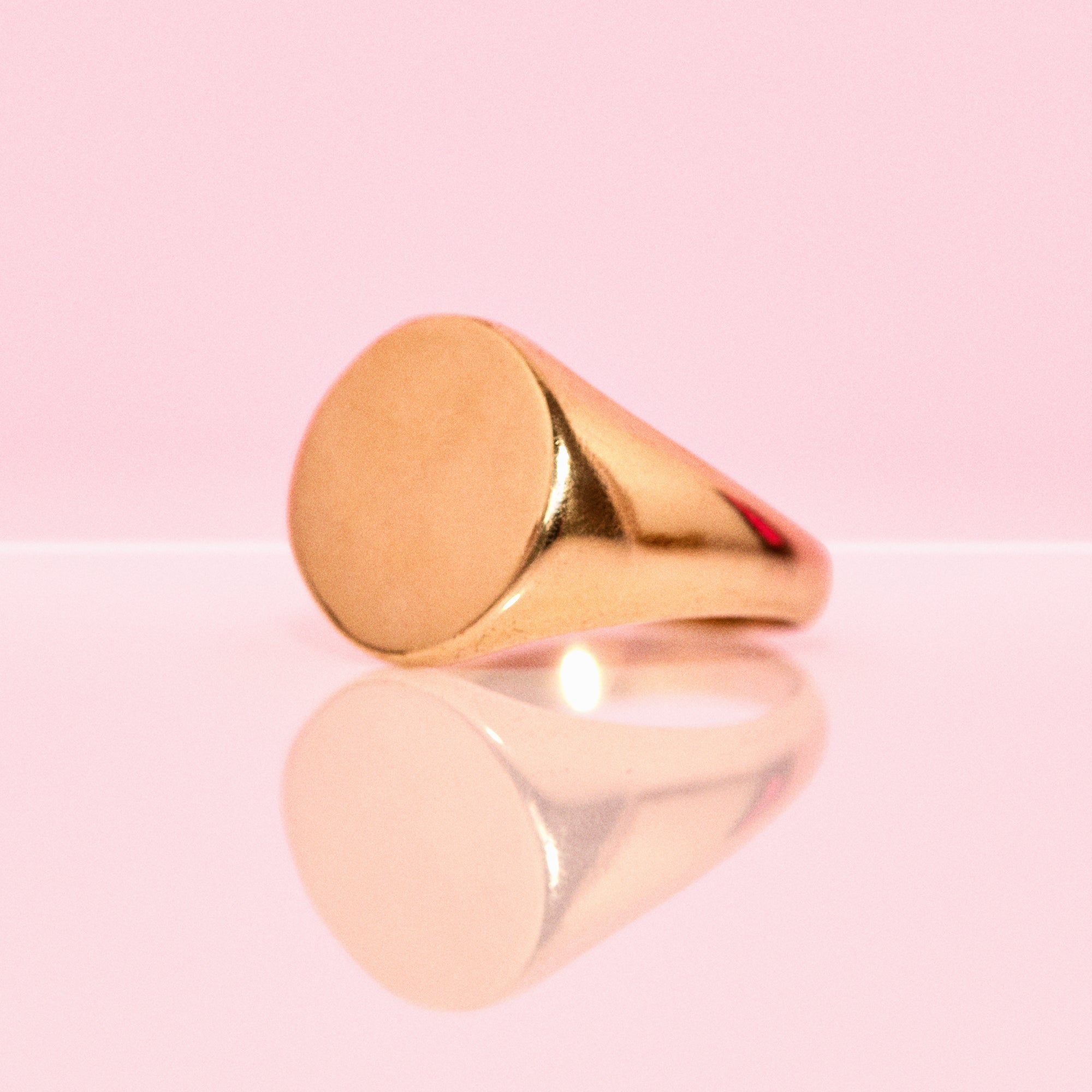 9ct gold signet ring