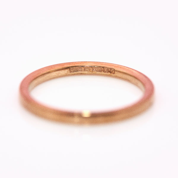 9ct gold band from 1989