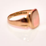 9ct gold signet ring