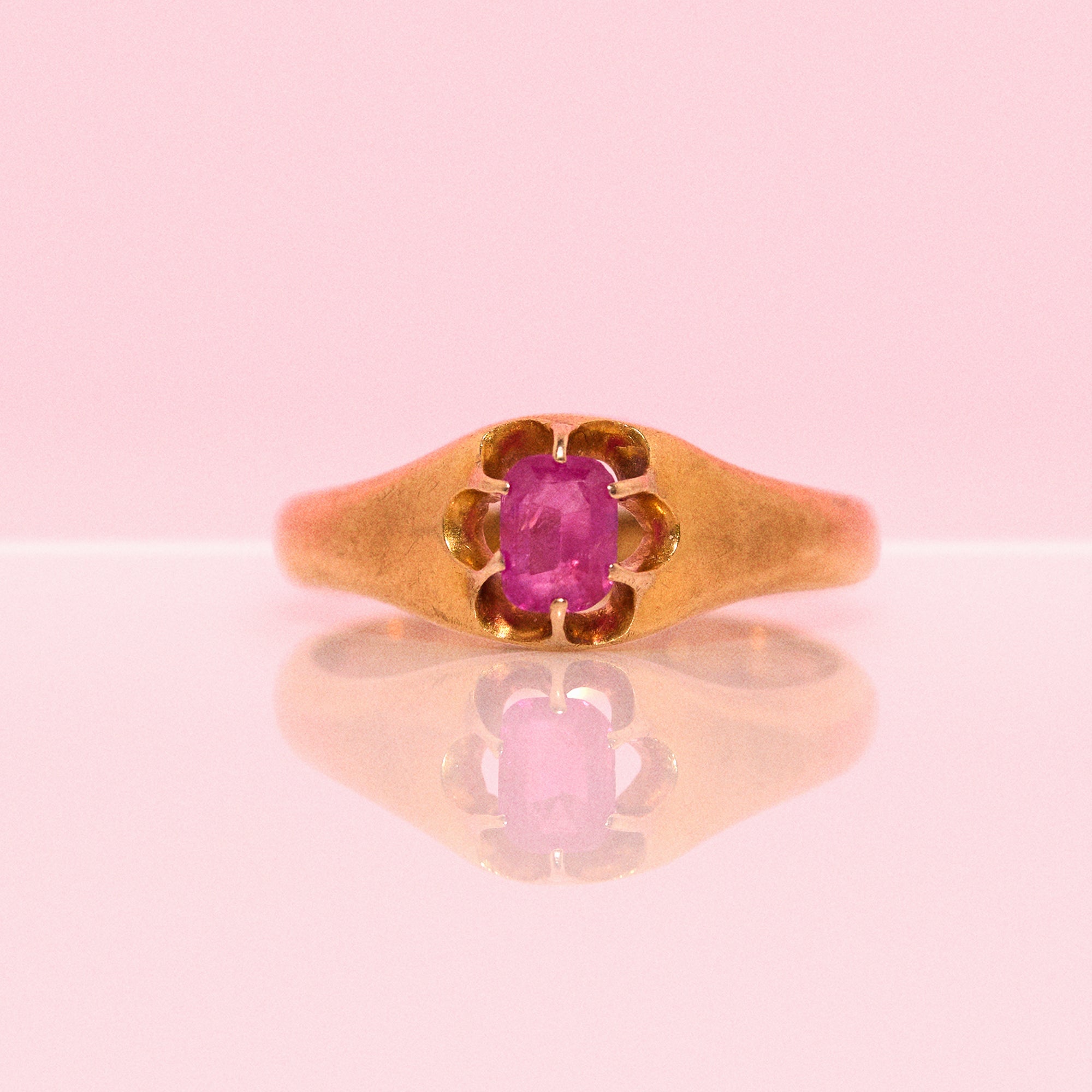 18ct gold ruby ring from 1941