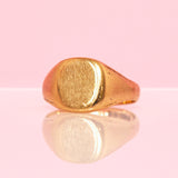 9ct gold signet ring