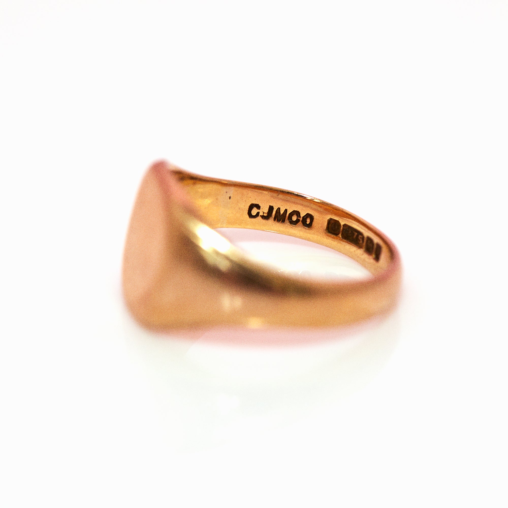 9ct gold signet ring