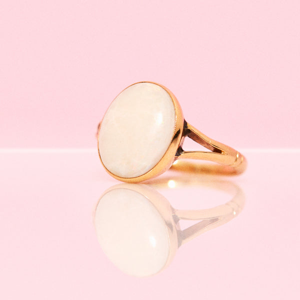 9ct gold opal ring