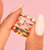 18ct gold ‘DEAREST’ ring