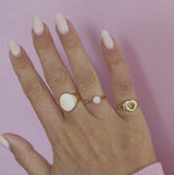 18ct gold diamond solitaire ring