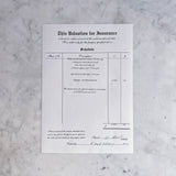 Valuation Certificate
